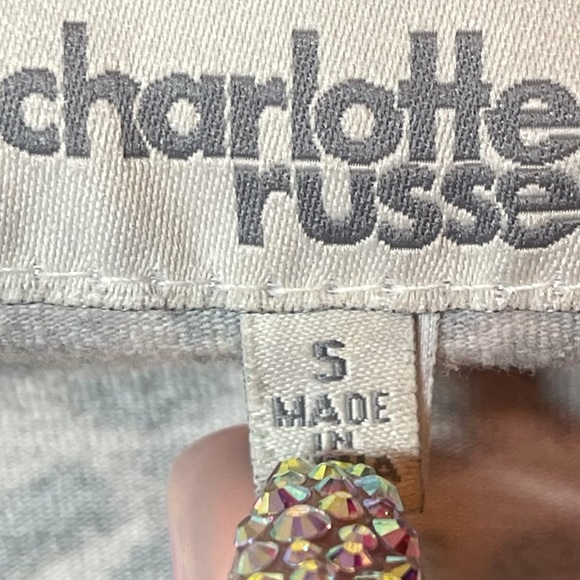 CHARLOTTE RUSSE LEOPARD BODY CON SKIRT SIZE S - Picture 5 of 5